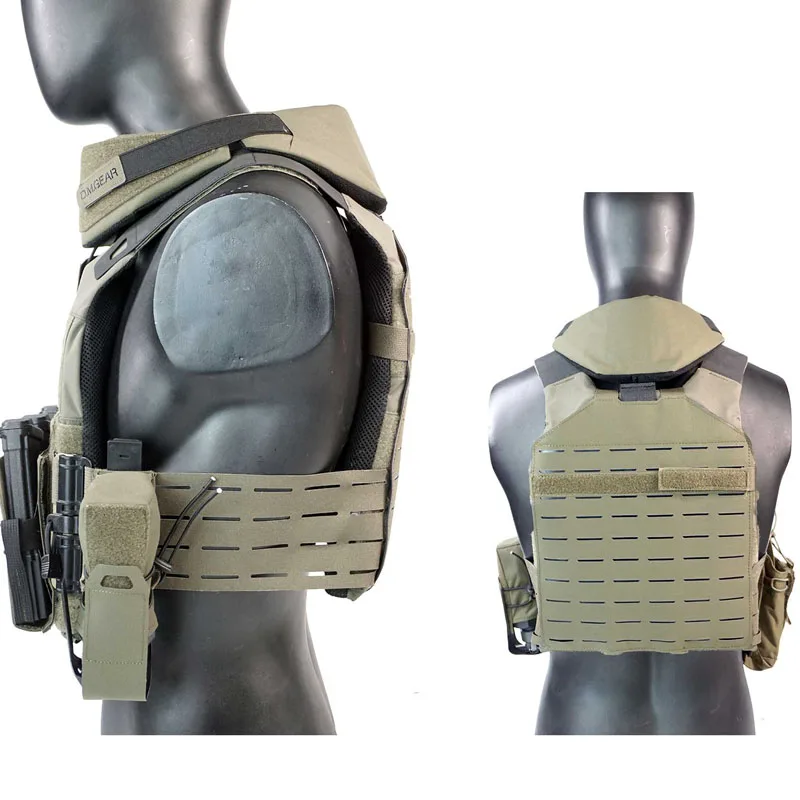 FCsk AVS Chaleco táctico de protección para caza con cuello universal - imagen 2