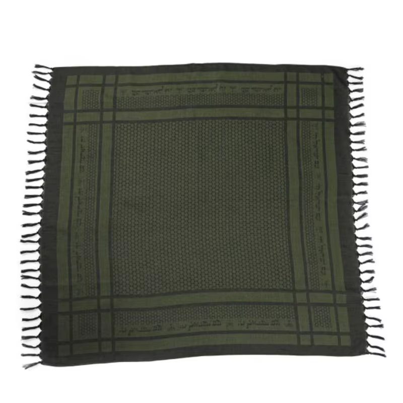 Keffiyeh táctico Shemagh leopardo para ciclismo al aire libre - imagen 4