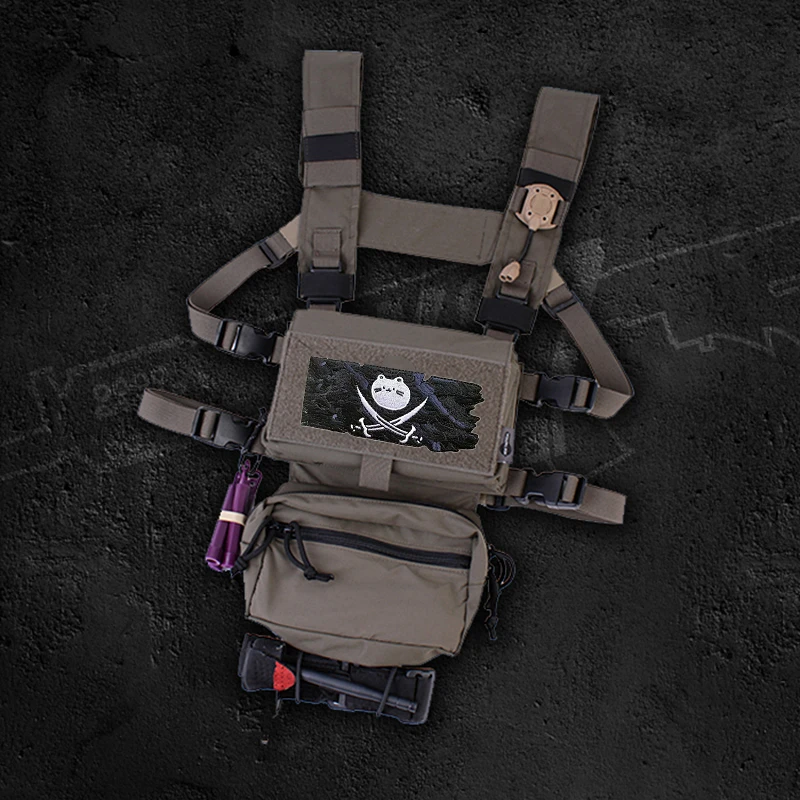 Parche bordado gato pirata – termoadhesivo para ropa y mochila - imagen 5