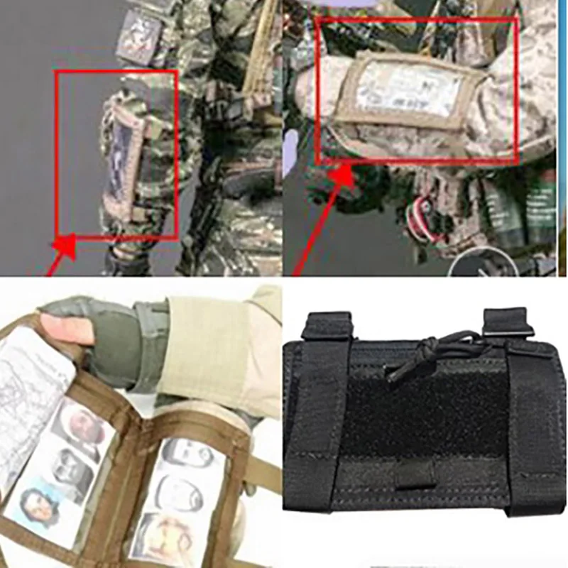 Funda táctica brazo – Bolsa mapero con cremallera para documentos - imagen 4