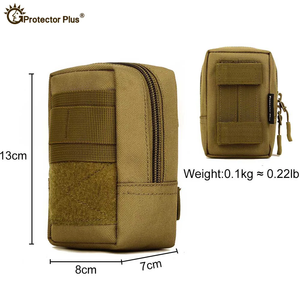 Bolsa táctica MOLLE impermeable pequeña camuflaje - imagen 3