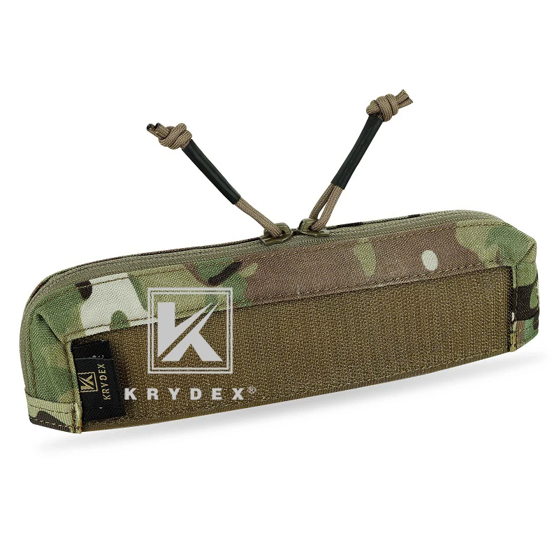 Bolsa táctica KRYDEX vista frontal con sistema MC