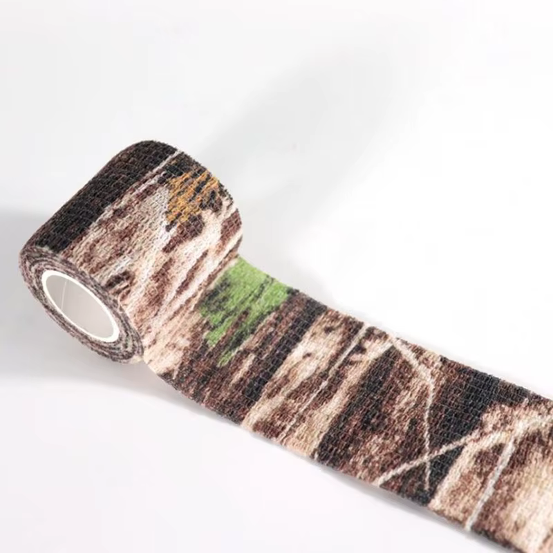 Cinta camuflaje elastica impermeable 450 cm para camping y caza - imagen 4