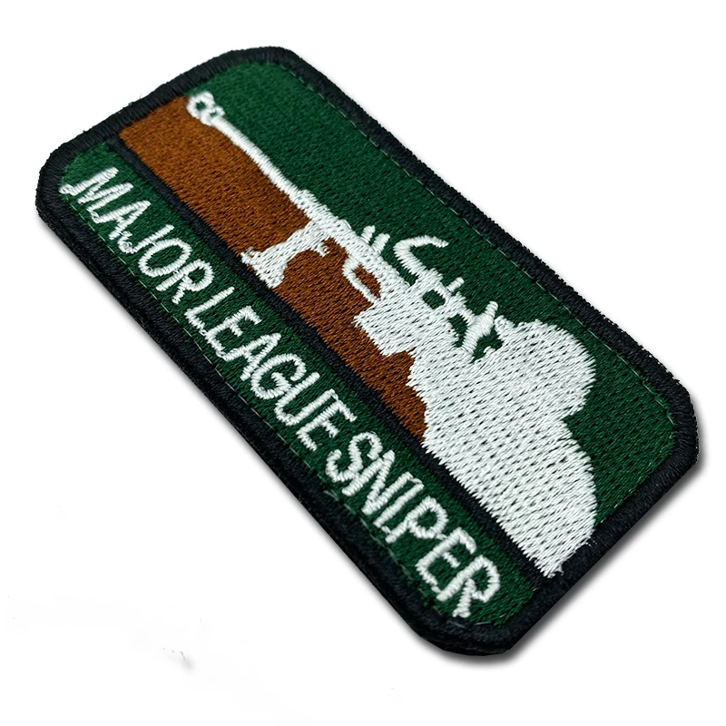 Parche SNIPER bordado 3D velcro – Táctico militar alta calidad
