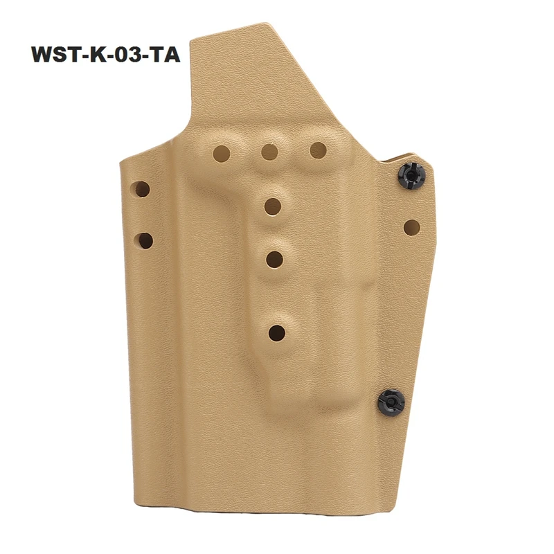 Funda táctica Kydex oculta Glock 17-19-19X-45 portalinterna - imagen 5