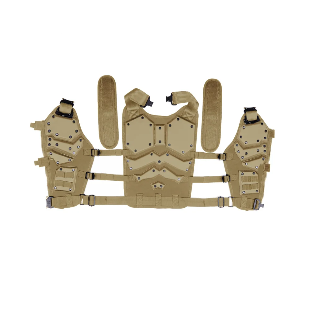 Chaleco táctico TF3 ajustable EVA guerrero para caza y protección - imagen 5