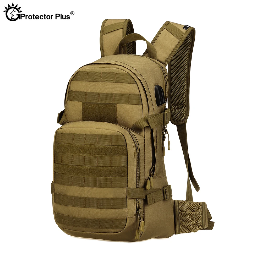 Protector Plus – Mochila táctica outdoor 25L con bolsa de agua 2.5L