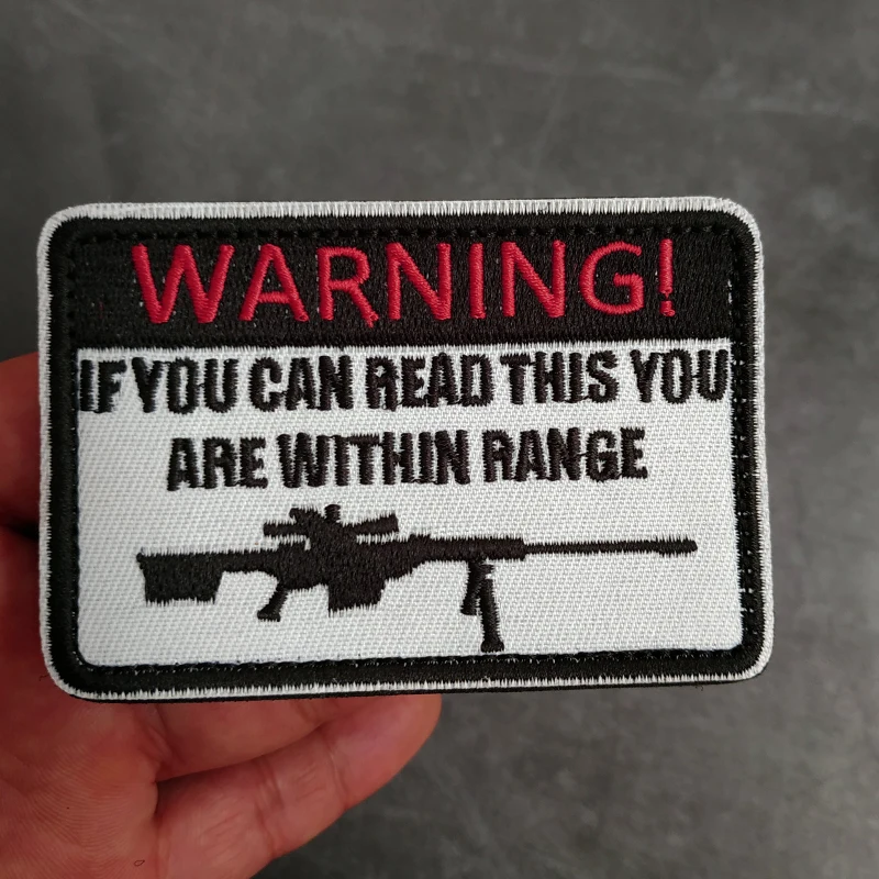 Parche bordado ALERT táctico – Insignia militar para chaqueta - imagen 4