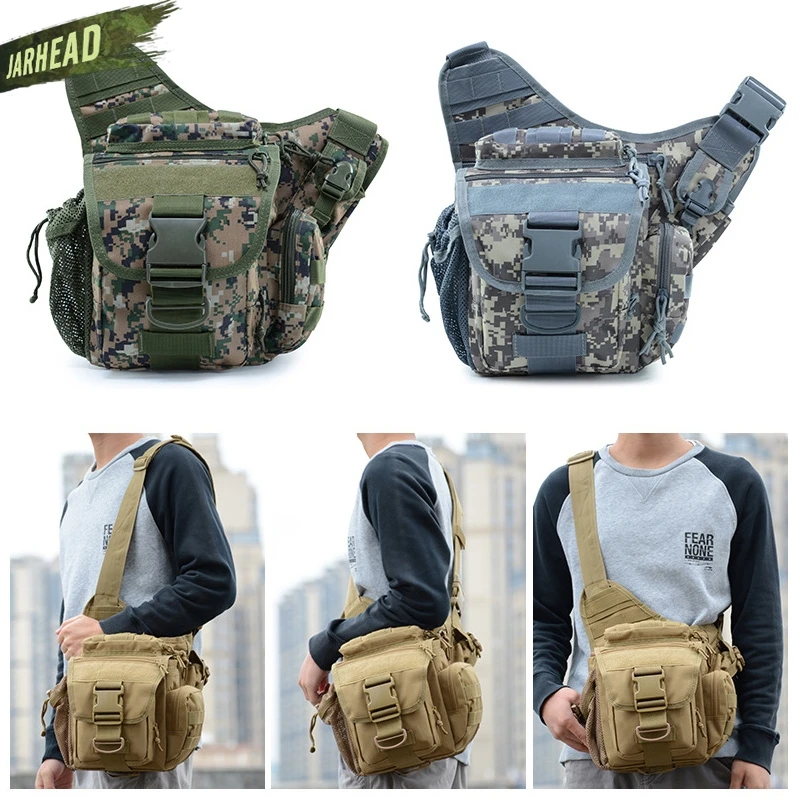 Bolsa táctica MOLLE bandolera para cámara y actividades aire libre - imagen 5