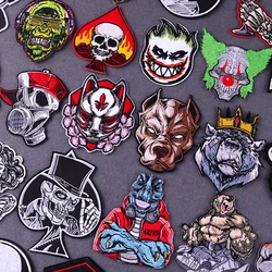 Parches tácticos termoadhesivos Rock Punk para ropa – Para planchar o coser