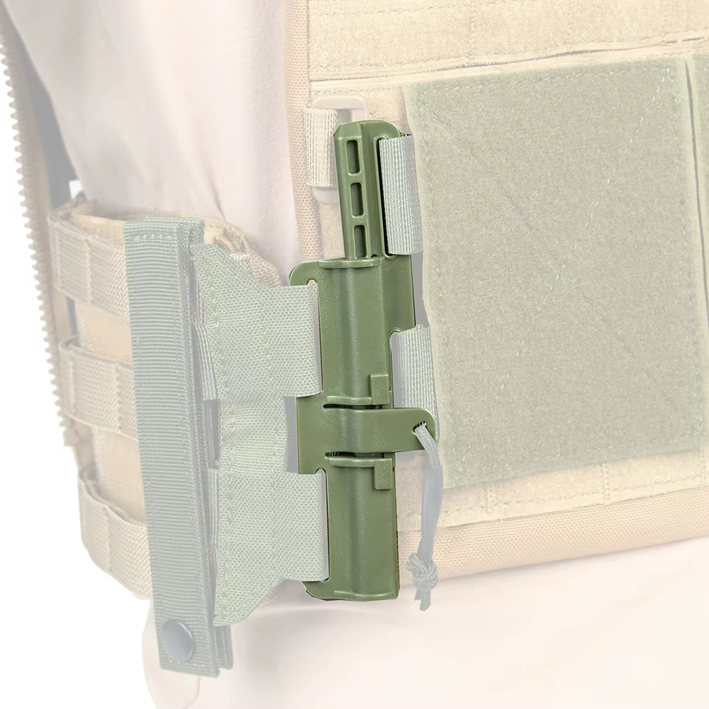 Hebilla liberación rápida MOLLE – Accesorio chaleco táctico - imagen 5