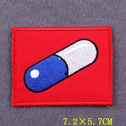 Pixel Heart parches termoadhesivos para ropa y mochilas - anime