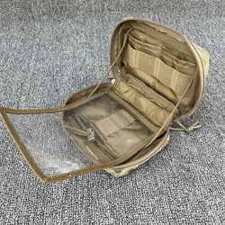 Chaleco táctico MOLLE con bolsillos de carga y herramientas