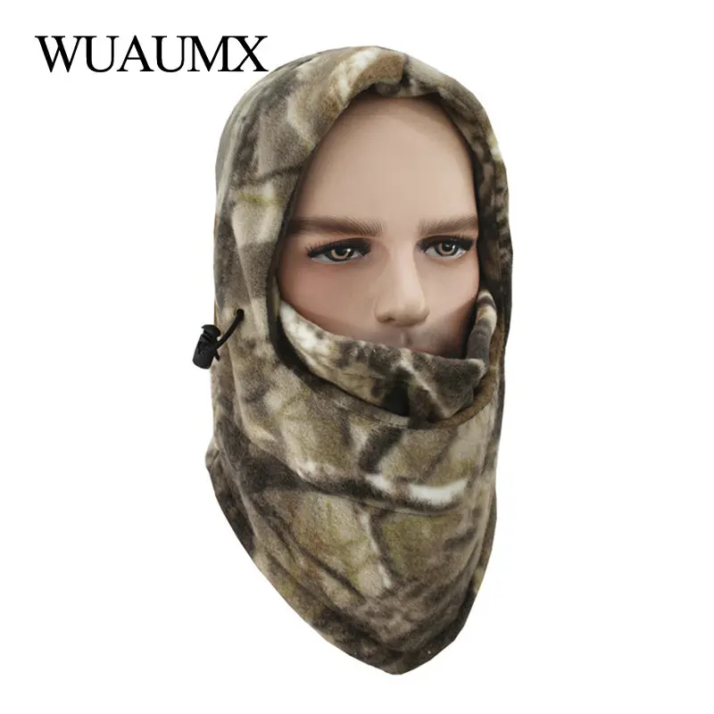 Pasamontañas táctico camuflaje para frío con cubrecuello - imagen 3