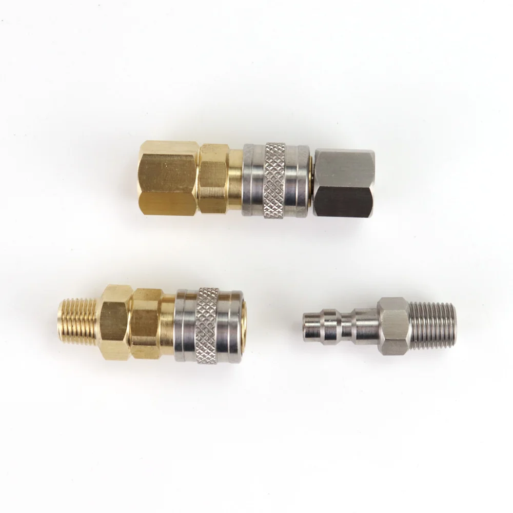 Acople rápido hembra NPT táctico para manguera neumática - imagen 4