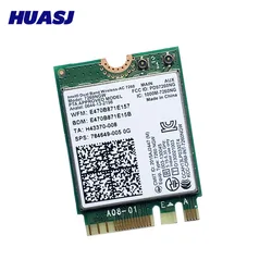 Intel 7260NGW Tarjeta WiFi M.2 Dual Band 802.11ac Bluetooth para PC