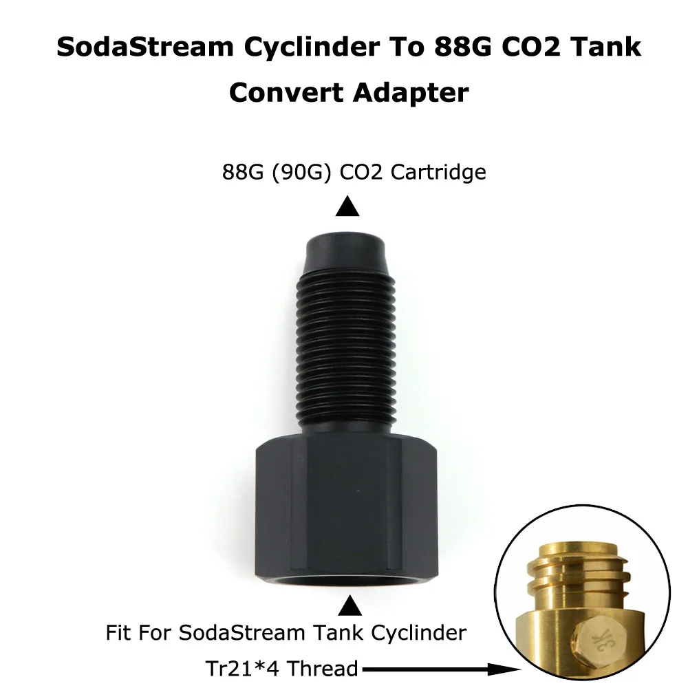 Adaptador SodaStream CO2 – Rosca 88G a 90G