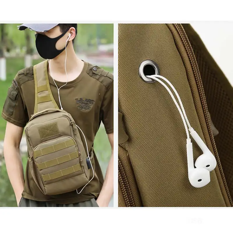 Mochila tactica de pecho MOLLE - resistente, ligera y modular - imagen 3