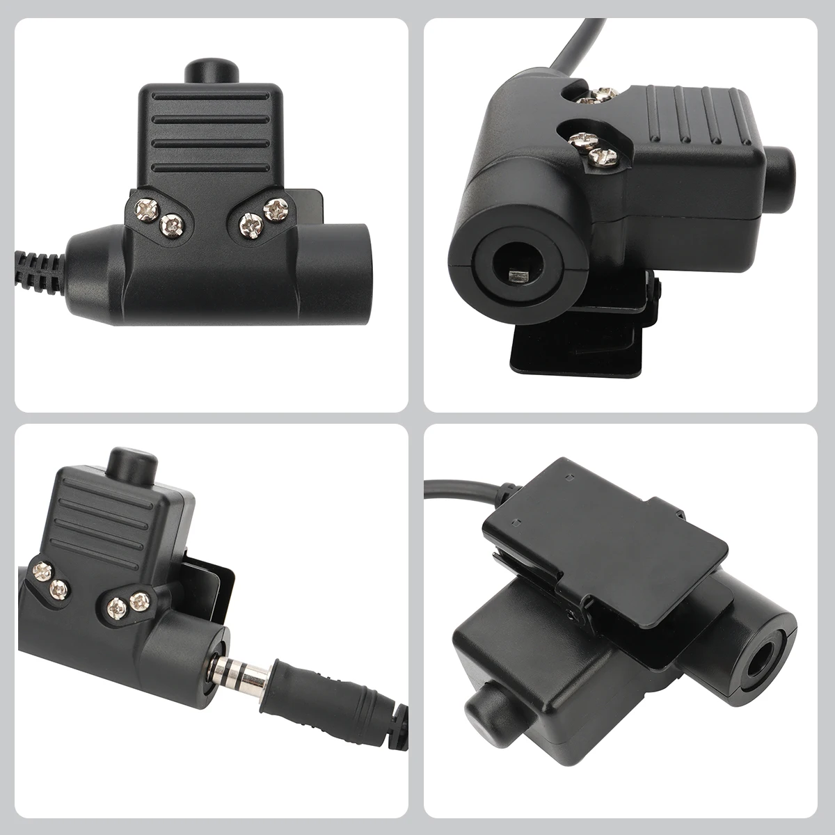 Conector K de 2 pines para walkie talkie