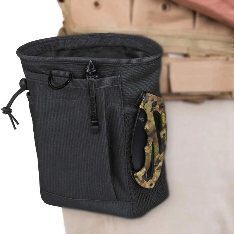 Bolsa táctica MOLLE para revistas con cordón – Funda de cadera - imagen 5