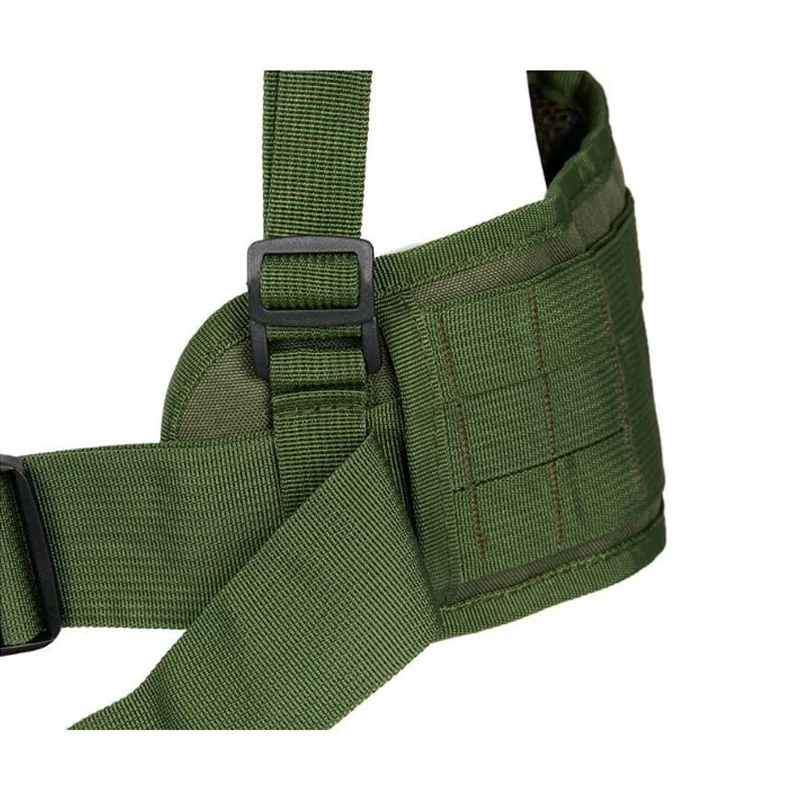 Cinturón táctico MOLLE Airsoft de nailon acolchado ajustable - imagen 3