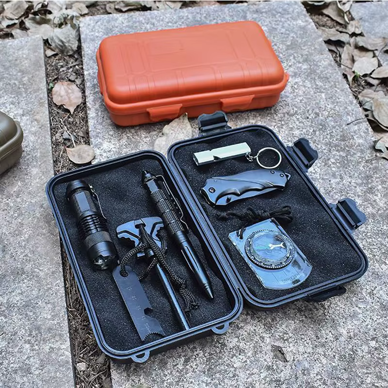 Caja impermeable táctica EDC – Contenedor hermético bushcraft - imagen 5