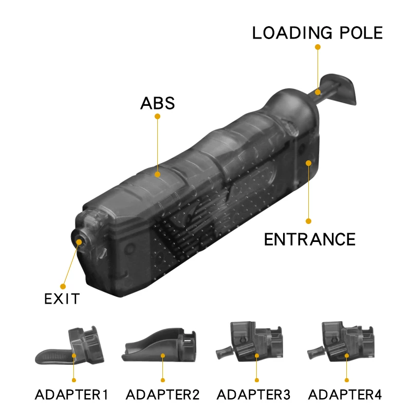 Cargador alta capacidad 250BB – Pistola aire comprimido 4.5mm - imagen 2
