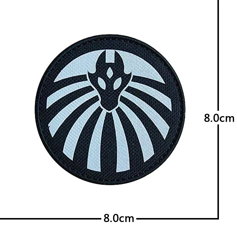 SCP Foundation parche reflectante IR brazalete táctico EDC - imagen 3
