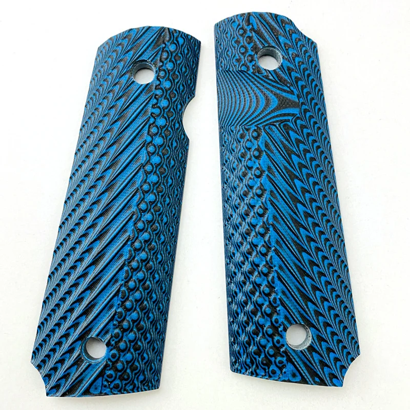 G10 texturizado en azul-negro