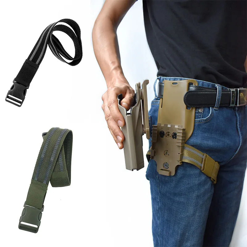 Correa muslo elástica MOLLE Airsoft