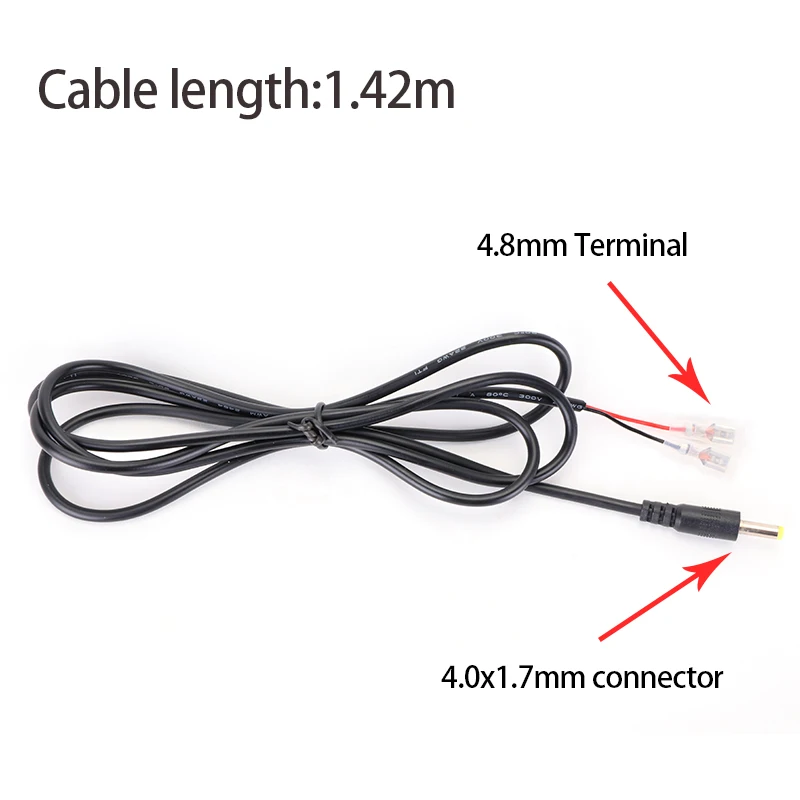 Cable alimentación CC para cámaras fototrampeo Wildgameplus - imagen 4