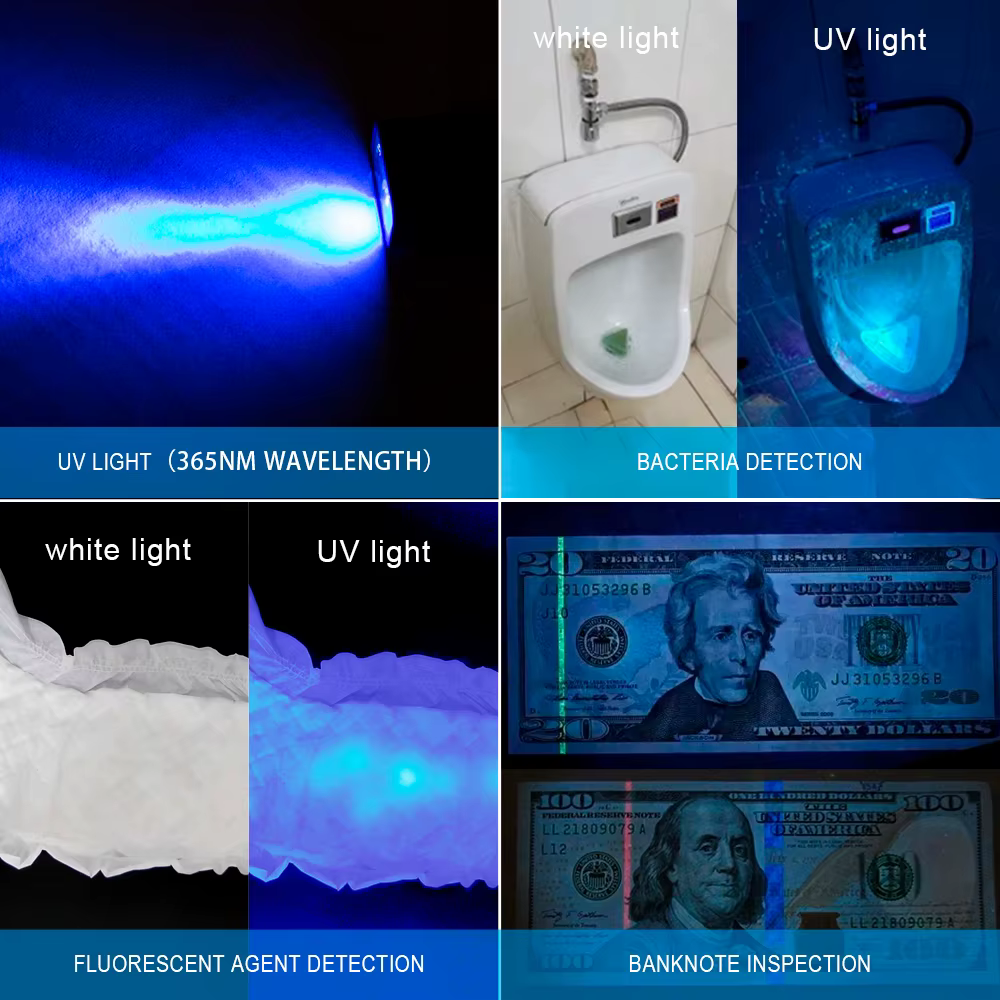 Trustfire Minix Mini linterna UV LED EDC llavero recargable USB Tipo C - imagen 2