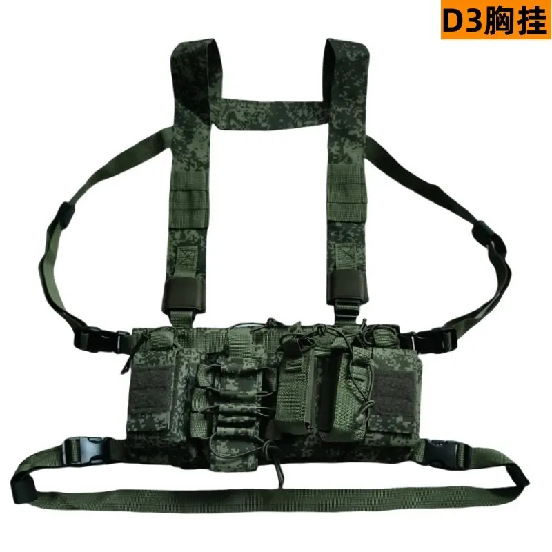 Chaleco táctico EMR MOLLE para airsoft y entrenamiento CS, caza - imagen 4