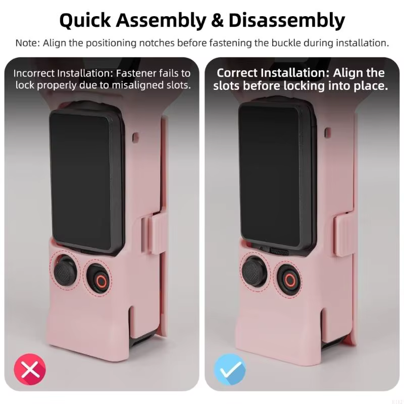 Funda protectora antideslumbrante para cámara de acción con clip - imagen 3