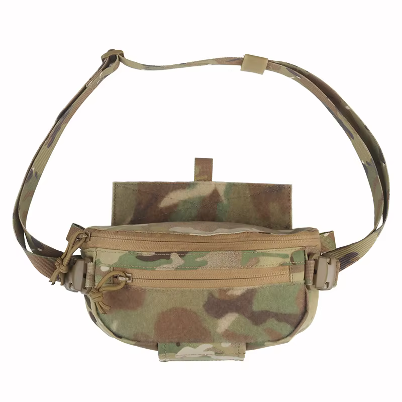 Bolsa táctica modular para chaleco – Portaplacas liberación rápida Airsoft y caza - imagen 3