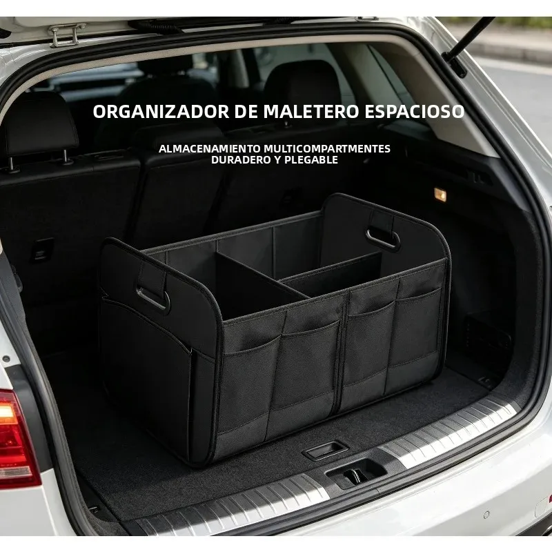 Caja plegable de almacenamiento en tela Oxford para maletero - imagen 3
