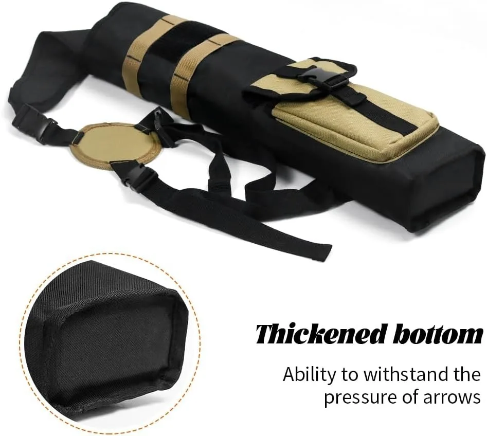 Bolsa MOLLE plegable compacta para flechas de arquería y caza - imagen 4