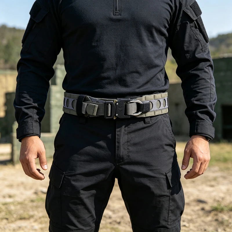 Cinturón Táctico MOLLE de Liberación Rápida para Airsoft - imagen 4
