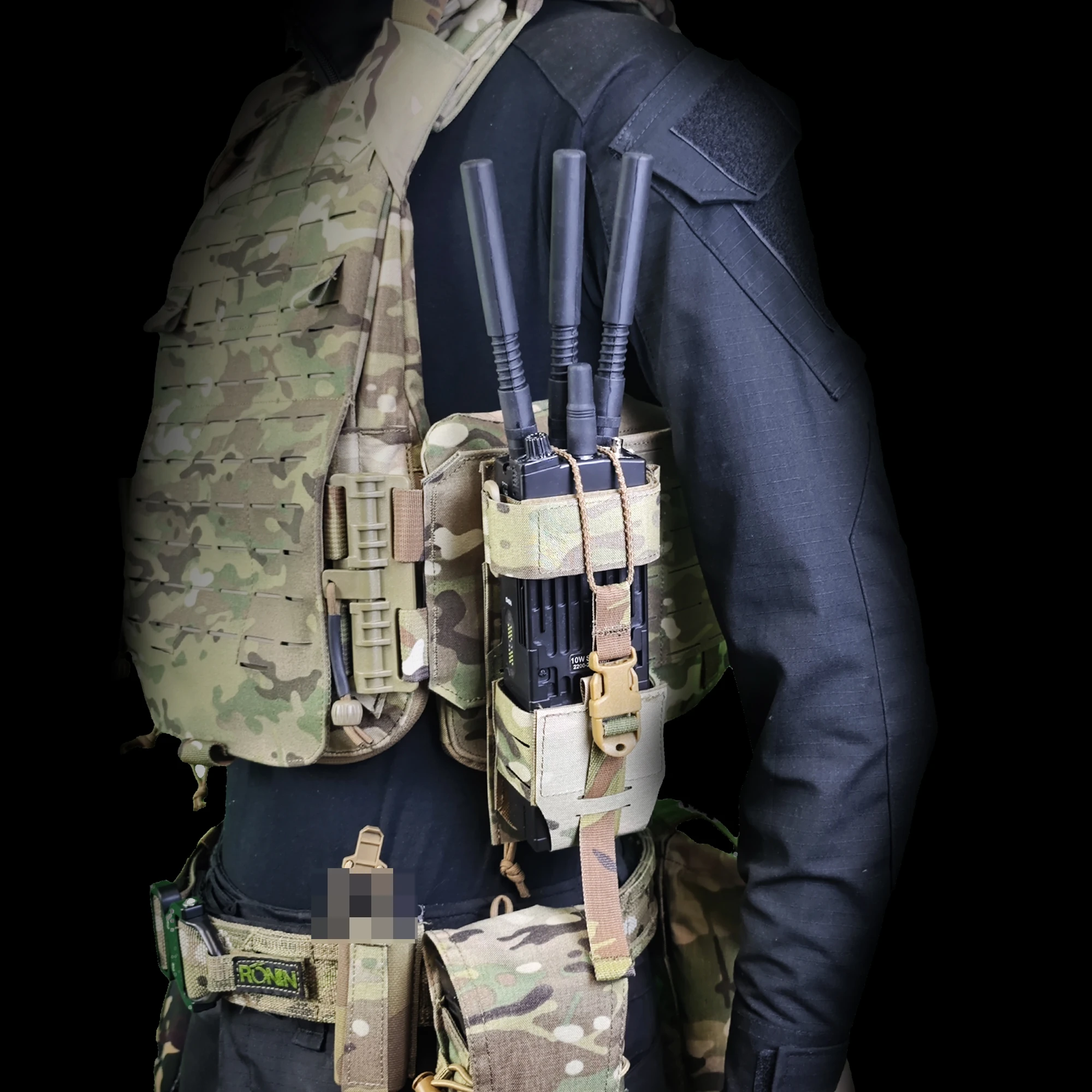 SS Mk5 radio táctica universal para walkie talkie PRC152/MPU5/XTS - imagen 4