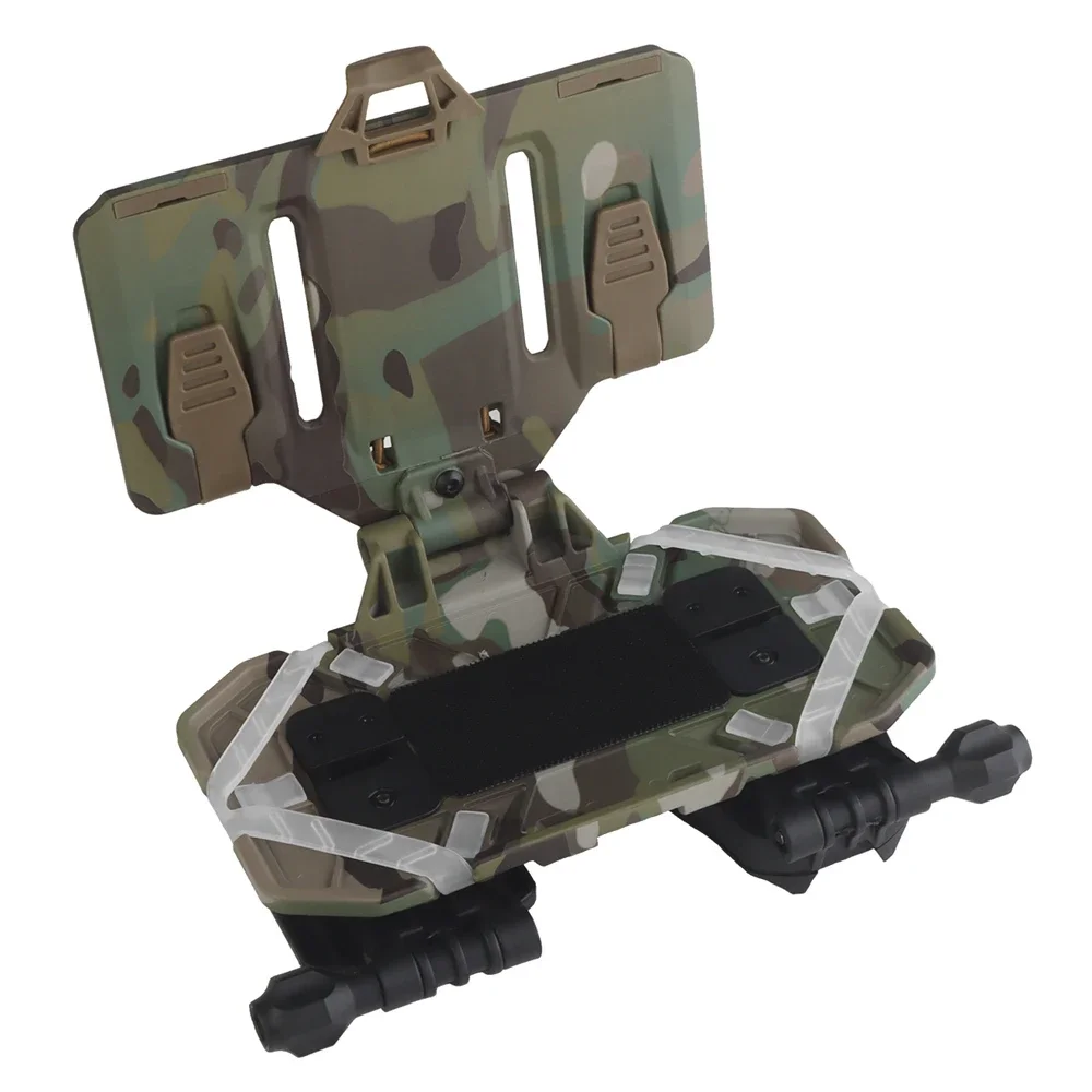 Panel MOLLE táctico con brújula militar y soporte GPS para chaleco - imagen 4