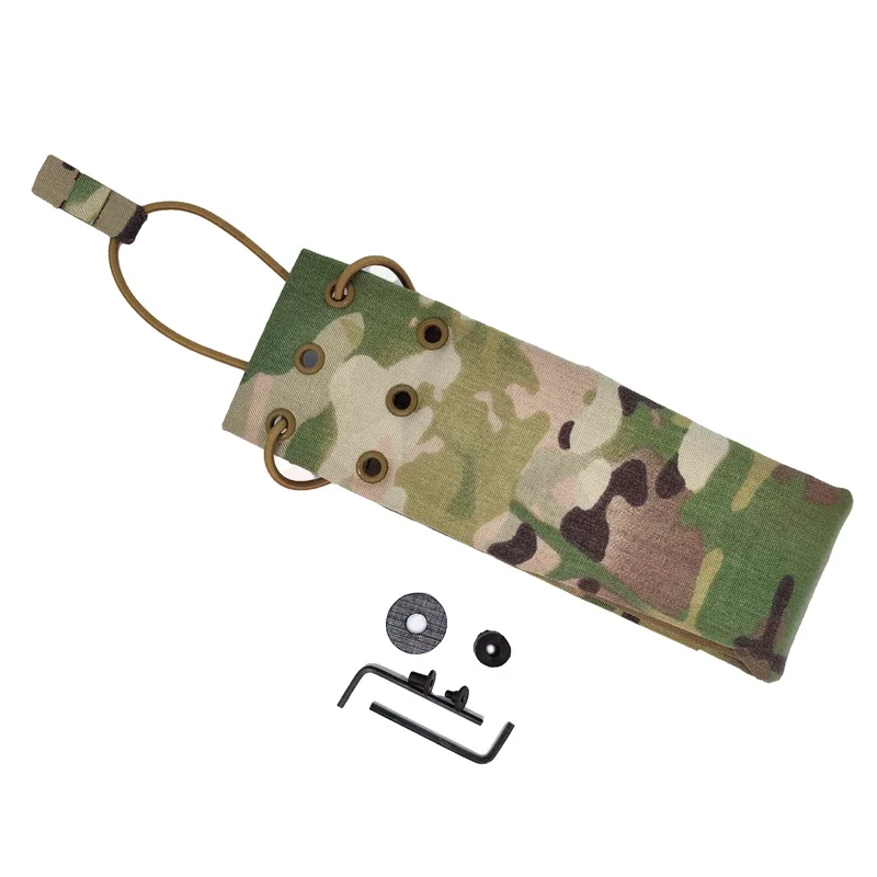 Porta radio táctico MOLLE para walkie talkie y herramientas - imagen 4