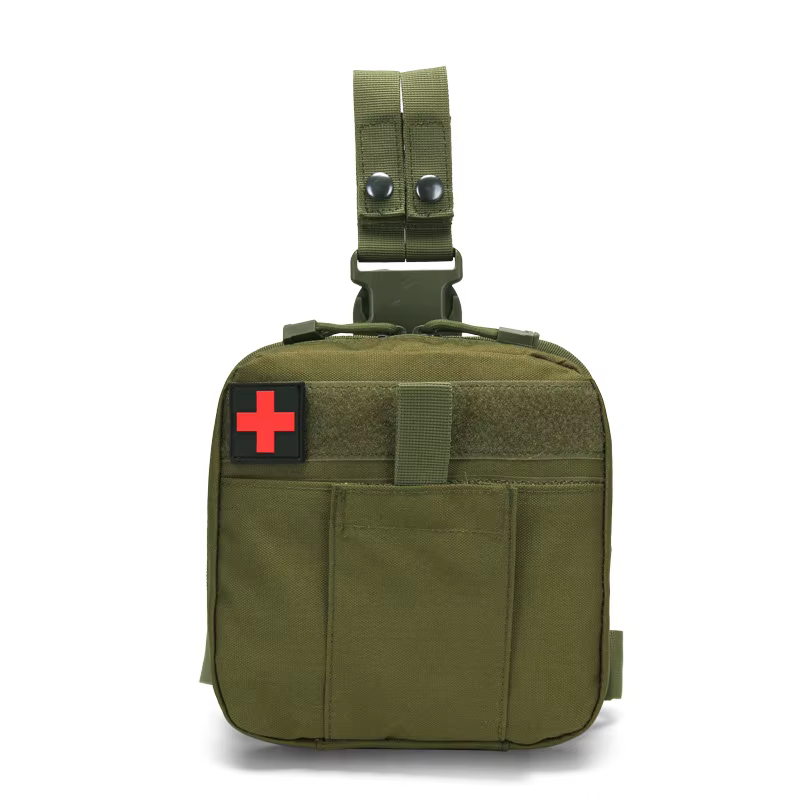 Bolsa muslo MOLLE táctica – kit médico EDC removable - imagen 3
