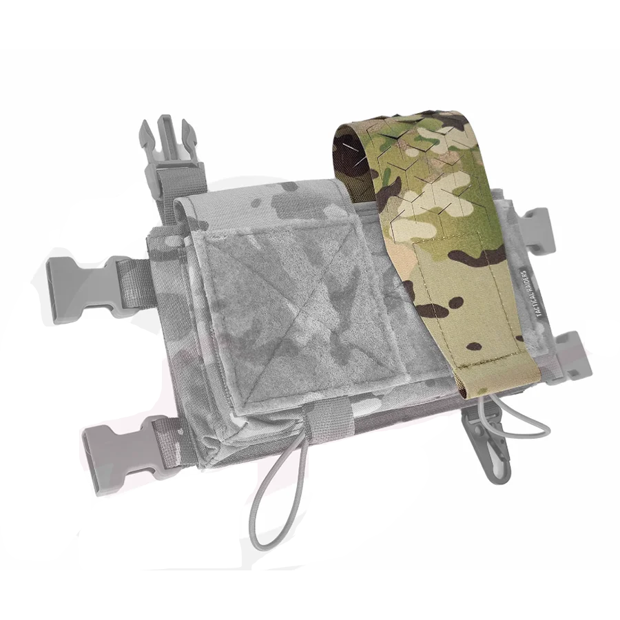 Pangolin MK3/MK4 chaleco táctico SPUD; funda con tapa y MOLLE
