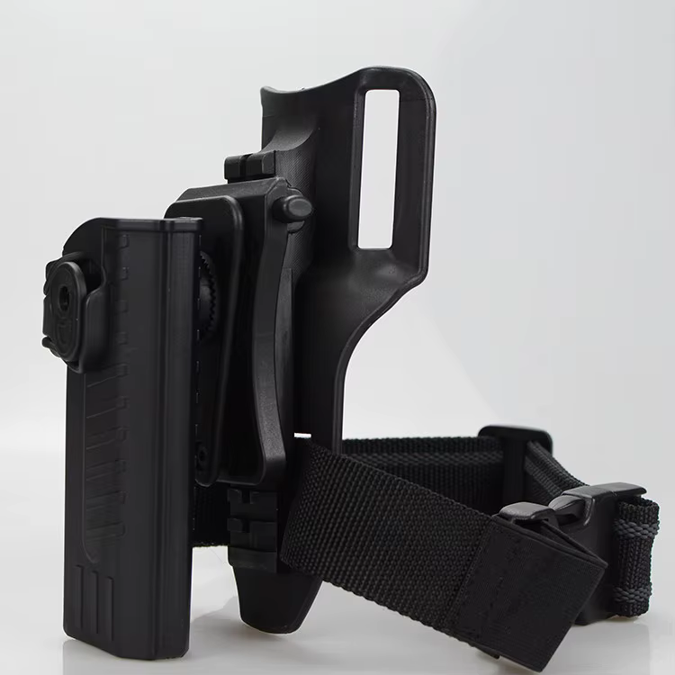 Funda táctica para cinturón caza y tiro, colgar en pierna - imagen 4