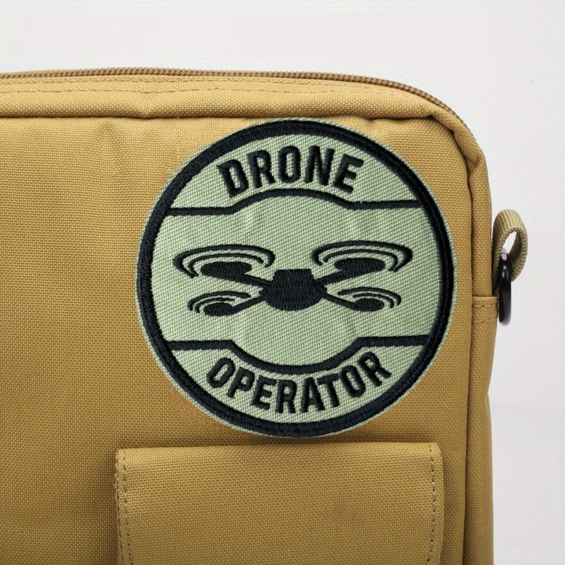 Parche táctico operador de drones con velcro bordado para brazalete - imagen 4
