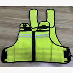 Chaleco táctico MOLLE con malla transpirable y desmontaje rápido