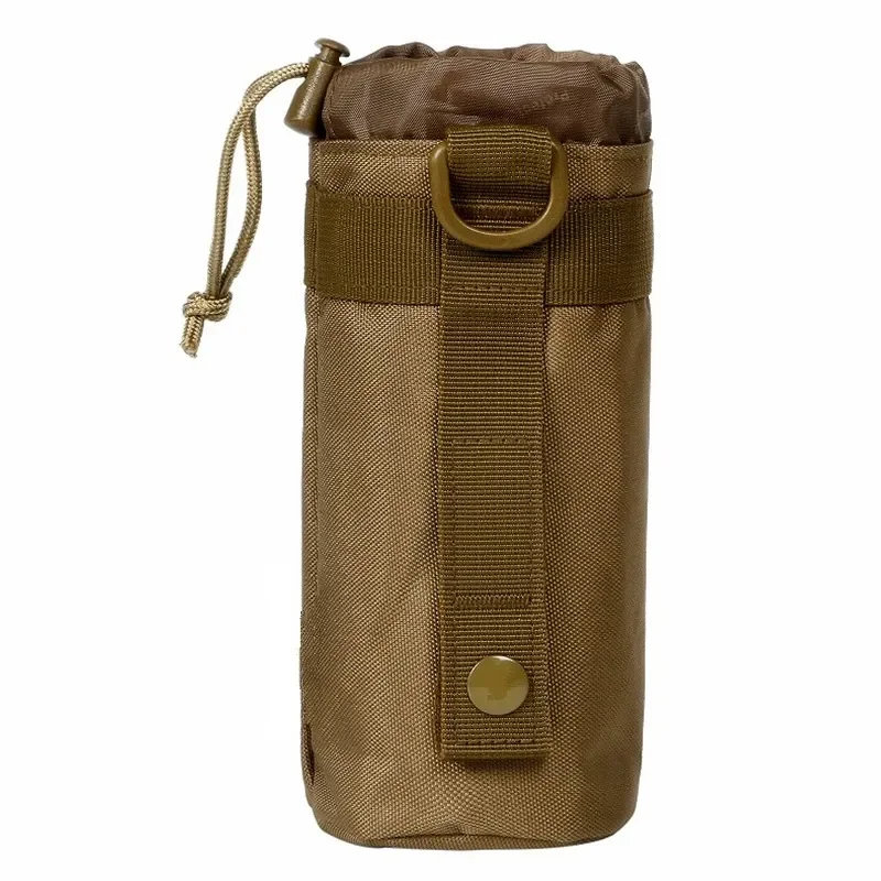 Portabotella MOLLE con cordón para botella de agua, camping senderismo - imagen 4