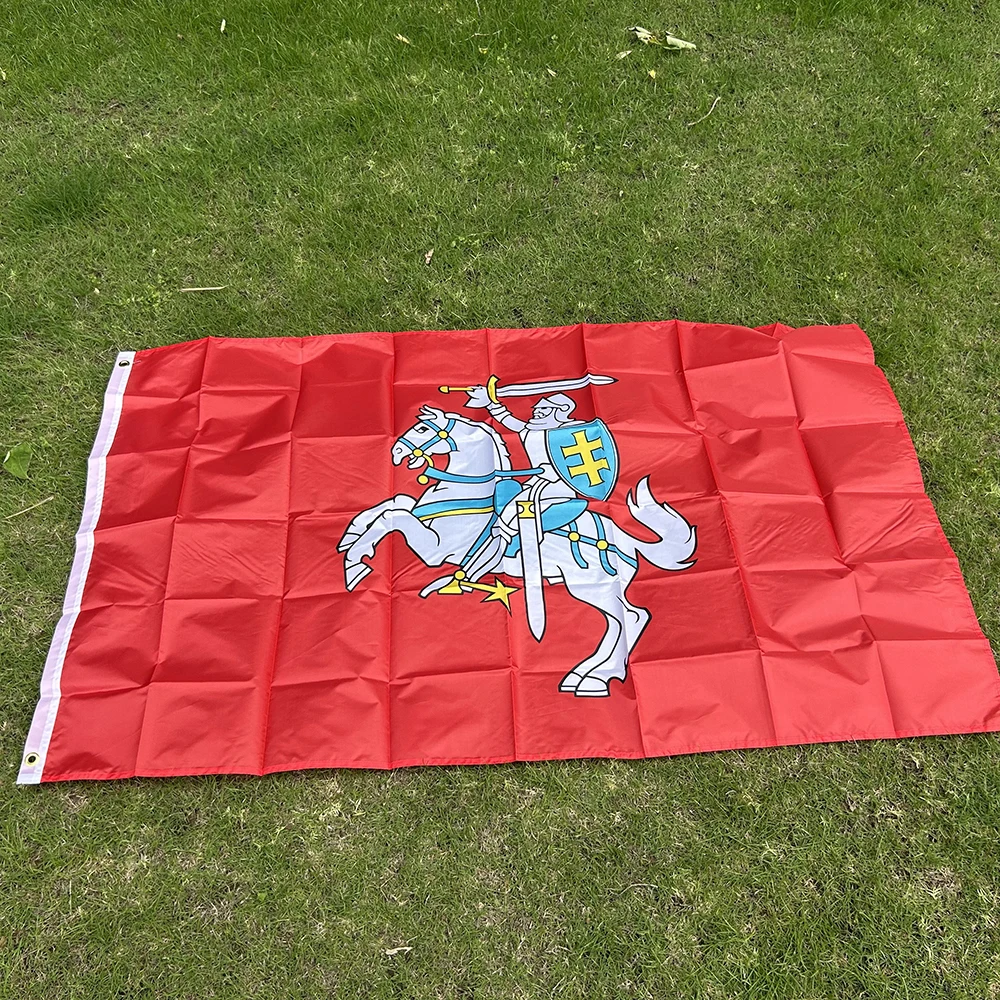 Bandera Lituania colgante poliéster para interior - imagen 2