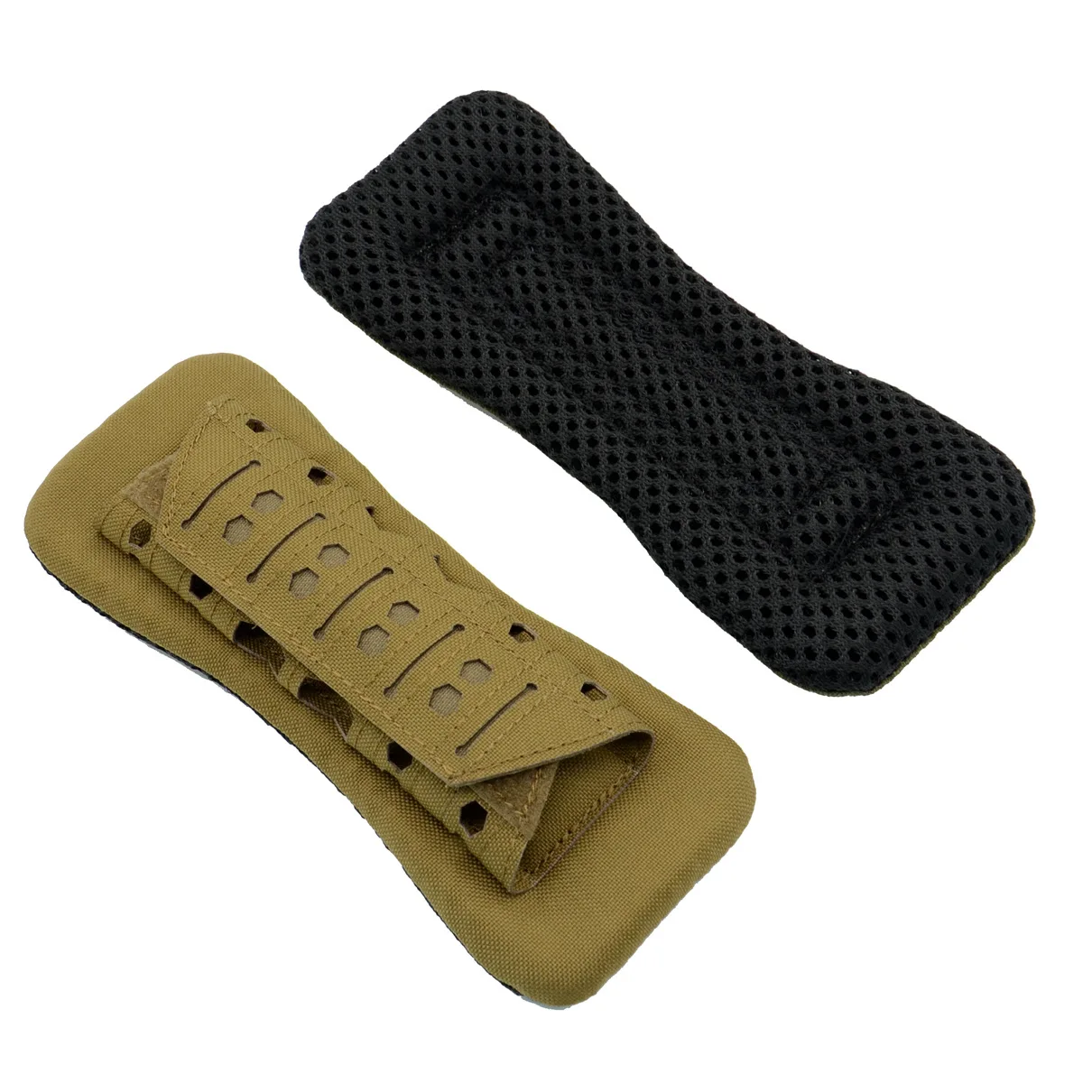 Chaleco táctico transpirable con cojín y almohadillas para hombros