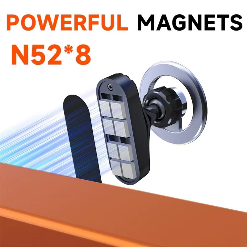 Soporte magnético para teléfono en aluminio resistente al sudor - imagen 2